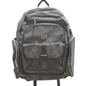 Carters Handle It‎ All Diaper Bag Backpack Gray Baby Essentials Storage Travel